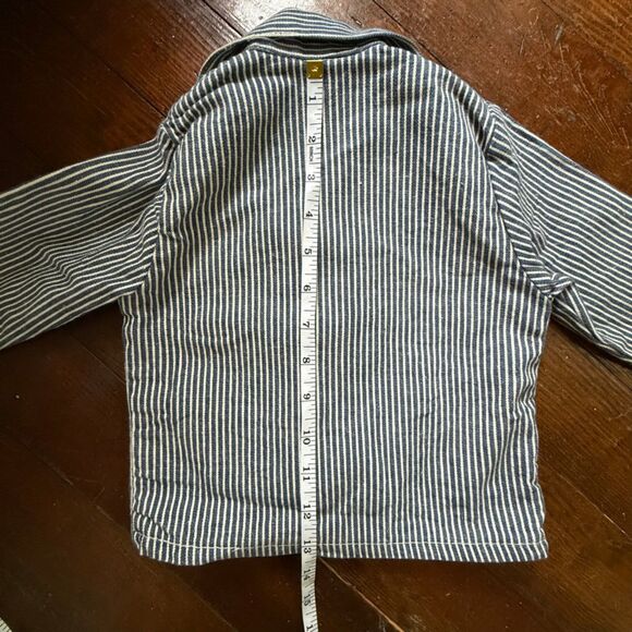 Vintage OshKosh B’gosh Union-Made Hickory Stripe Railroad Children's Jacket - Picture 8 of 13